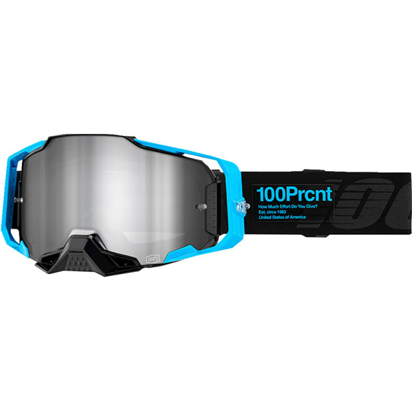 100% - Armega Goggle w/ Mirror Lens: BTO SPORTS